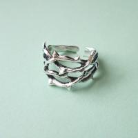 Zinc Alloy Finger Ring, plated, fashion jewelry & Unisex 17mm 