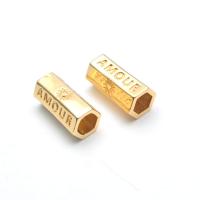 Brass Spacer Beads, gold color plated, DIY 