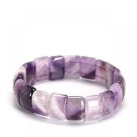 Quartz Bracelets, Amethyst, with Rose Quartz, polished, fashion jewelry & for woman Approx 18 cm 