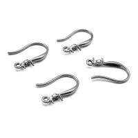 Stainless Steel Hook Earwire, 304 Stainless Steel, DIY, original color 