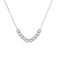 Collier de bijoux en argent , argent sterling 925, Placage, bijoux de mode & pour femme, argent, 40-45CM, Vendu par PC