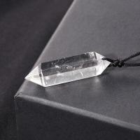 Quartz Necklace, Clear Quartz, fashion jewelry & Unisex, 4cm,50cm 