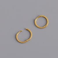 Sterling Silver Hoop Earring, 925 Sterling Silver, fashion jewelry & for woman 