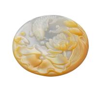 Muschel Schmuck Cabochon, Pearl Shell, Modeschmuck, 35x35x5mm, verkauft von PC