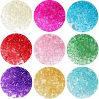 Plaqué Perles de verre, Des billes de verre, Irrégulière, DIY & styles différents pour le choix, plus de couleurs à choisir, 8mm, Vendu par sac