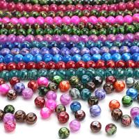 Plaqué Perles de verre, Des billes de verre, DIY, plus de couleurs à choisir, 8mm, Vendu par brin