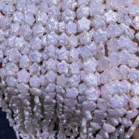 Baroque Cultured Freshwater Pearl Beads, DIY, white Approx 15 Inch 