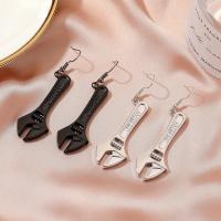 Zinc Alloy Drop Earring, plated, fashion jewelry & Unisex 