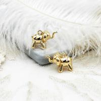 Animal Brass Pendants, Elephant, fashion jewelry & DIY 