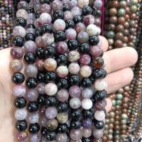 Perles de Tourmaline naturels, Rond, DIY & normes différentes pour le choix, plus de couleurs à choisir cm, Vendu par brin