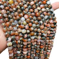 Perles agates, Yunnan agate rouge, Rond, poli, DIY & normes différentes pour le choix, Vendu par brin