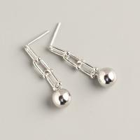 Boucle d'oreille goutte argent sterling, Argent sterling 925, bijoux de mode & pour femme Vendu par paire