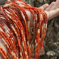 Perles agates, Yunnan agate rouge, DIY, rouge Environ 38 cm, Environ Vendu par brin