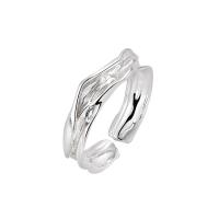 Bague en argent , argent sterling 925, unisexe & réglable, argent Vendu par PC