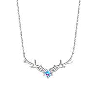 Zircon cubique Micro Pave collier en argent sterling, argent sterling 925, avec 2inch chaînes de rallonge, Bois, chaîne ovale & pavé de micro zircon & pour femme, plus de couleurs à choisir Environ 15.7 pouce, Vendu par PC