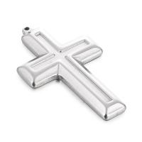 Stainless Steel Cross Pendants, 304 Stainless Steel, Vacuum Ion Plating, DIY 