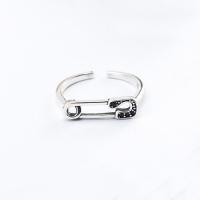 Bague en argent , Argent sterling 925, Trombone, bijoux de mode & pour femme & creux Vendu par PC