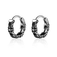 Titanium Steel Earrings, plated, for man, original color 