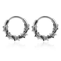 Titanium Steel Earrings, plated, for man, original color 