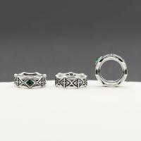 Sterling Silver Spacer Beads, 925 Sterling Silver, DIY & micro pave cubic zirconia 