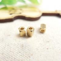 Brass Spacer Beads, fashion jewelry & DIY original color 