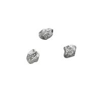 Sterling Silver Spacer Beads, 925 Sterling Silver, plated, DIY silver color 