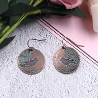 Zinc Alloy Drop Earring, fashion jewelry & for woman 