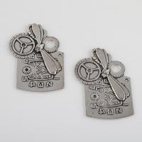 Zinc Alloy Jewelry Pendants, plated, DIY Approx 2.1mm 