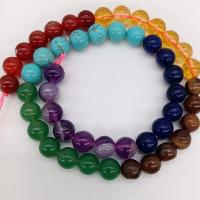 Single Gemstone Beads, Round, DIY  