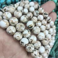 Synthetic Turquoise Beads, Round, DIY 