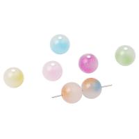 Plaqué Perles de verre, Rond, DIY, plus de couleurs à choisir Environ 1.5mm, Environ Vendu par sac