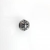 Stainless Steel Beads, 304 Stainless Steel, DIY & blacken, original color 