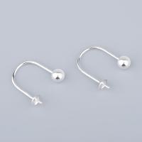 Sterling Silver Hook Earwire, 925 Sterling Silver, DIY 