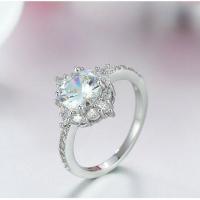 Zinc Alloy Finger Ring, fashion jewelry & micro pave cubic zirconia 