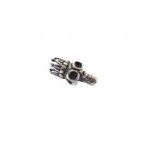 304 Stainless Steel Spacer Bead, Skull, DIY & blacken, original color Approx 3.3mm 