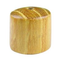 Original Wood Beads, Golden Sandalwood, barrel, DIY 