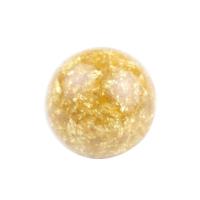 Feuille d'or goutte, Rond, DIY, 6mm, Vendu par PC