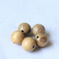 Original Wood Beads, Phoebe, Round, polished, DIY 