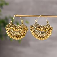 Zinc Alloy Drop Earring, plated, fashion jewelry & for woman 