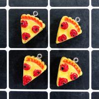 Imitation Food Resin Pendants, epoxy gel, DIY, mixed colors Approx 