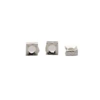 Sterling Silber Vintage Perlen, 925er Sterling Silber, Quadrat, DIY, 2mm, verkauft von PC