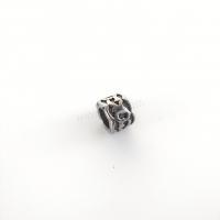 304 Stainless Steel Spacer Bead, Column, DIY & blacken, original color Approx 6.5mm 