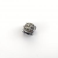 304 Stainless Steel Spacer Bead, Clock, DIY & blacken, original color Approx 5mm 