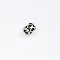 304 Stainless Steel Spacer Bead & DIY & blacken, original color 