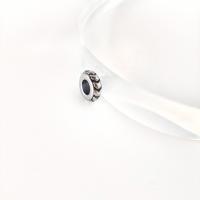 304 Stainless Steel Spacer Bead, Flat Round, DIY & blacken, original color Approx 5mm 