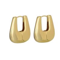 Zinc Alloy Leverback Earring, KC gold color plated, fashion jewelry & for woman, golden 