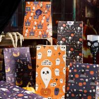 Kraft open end bag, Halloween Design 