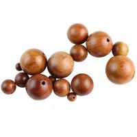 Perles en bois d'origine, Birmanie Herbe poire, DIY & styles différents pour le choix, Vendu par PC