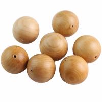 Perles en bois d'origine, Bois d'if chinois, DIY & styles différents pour le choix, Vendu par PC