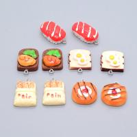 Imitation Food Resin Pendants, epoxy gel, DIY Approx 